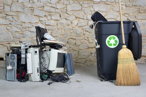 Environmentally friendly furniture recycling process in Deptford