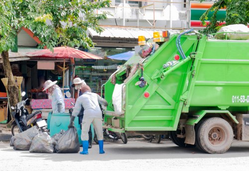 Business selecting waste management solutions